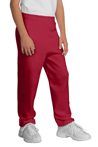 Port & Company® - Youth Core 7.8-ounce, 50/50 Cotton Poly Fleece Sweatpants